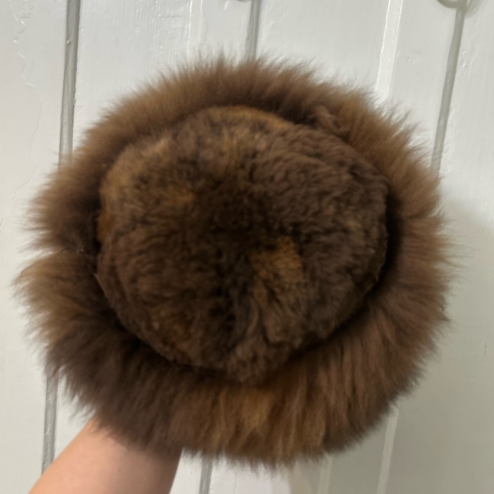 Baby alpaca fur hat